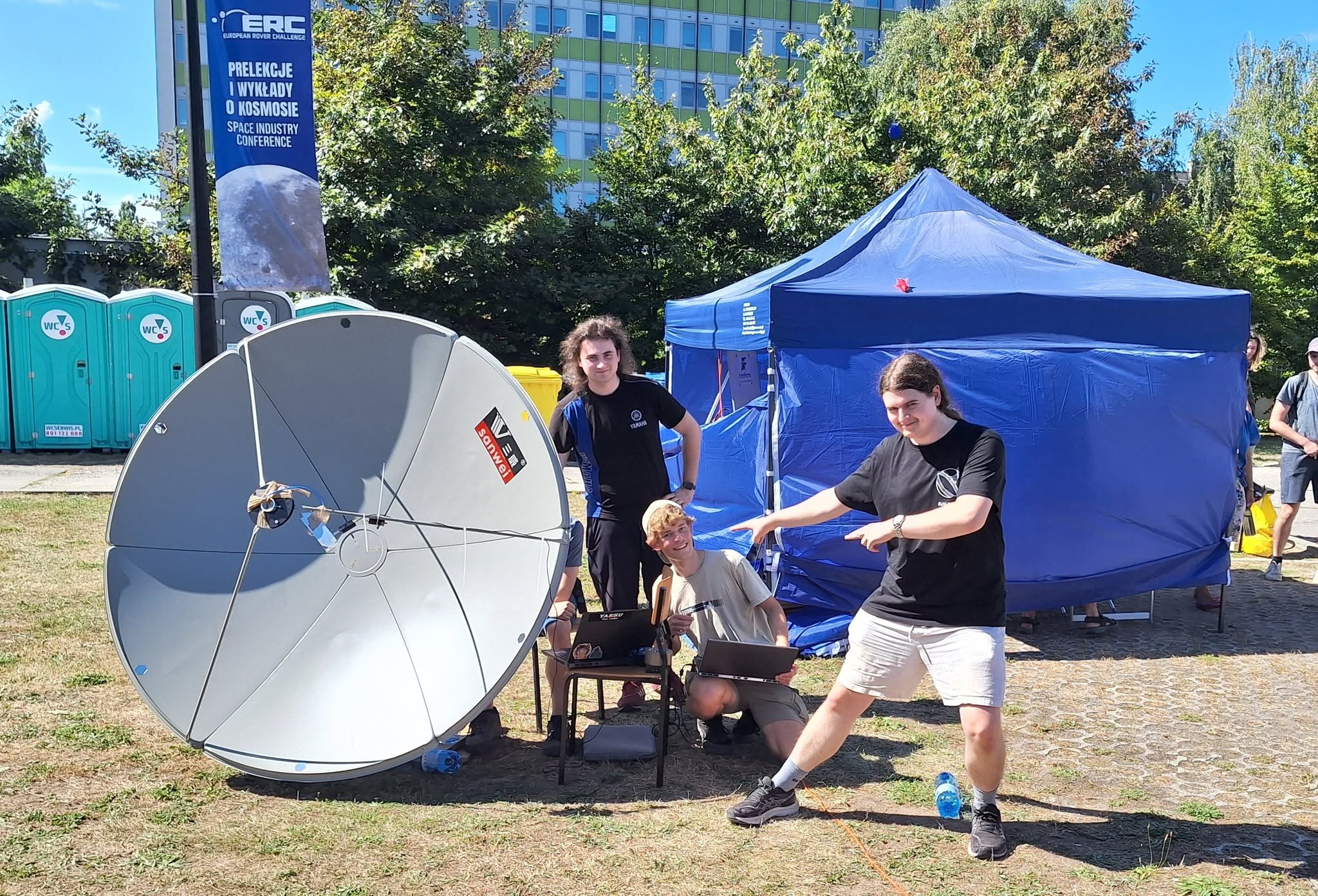 European Rover Challenge (ERC) na AGH w Krakowie – radioastronomia, odbiór satelitarny i pokazy z PTMA Kielce