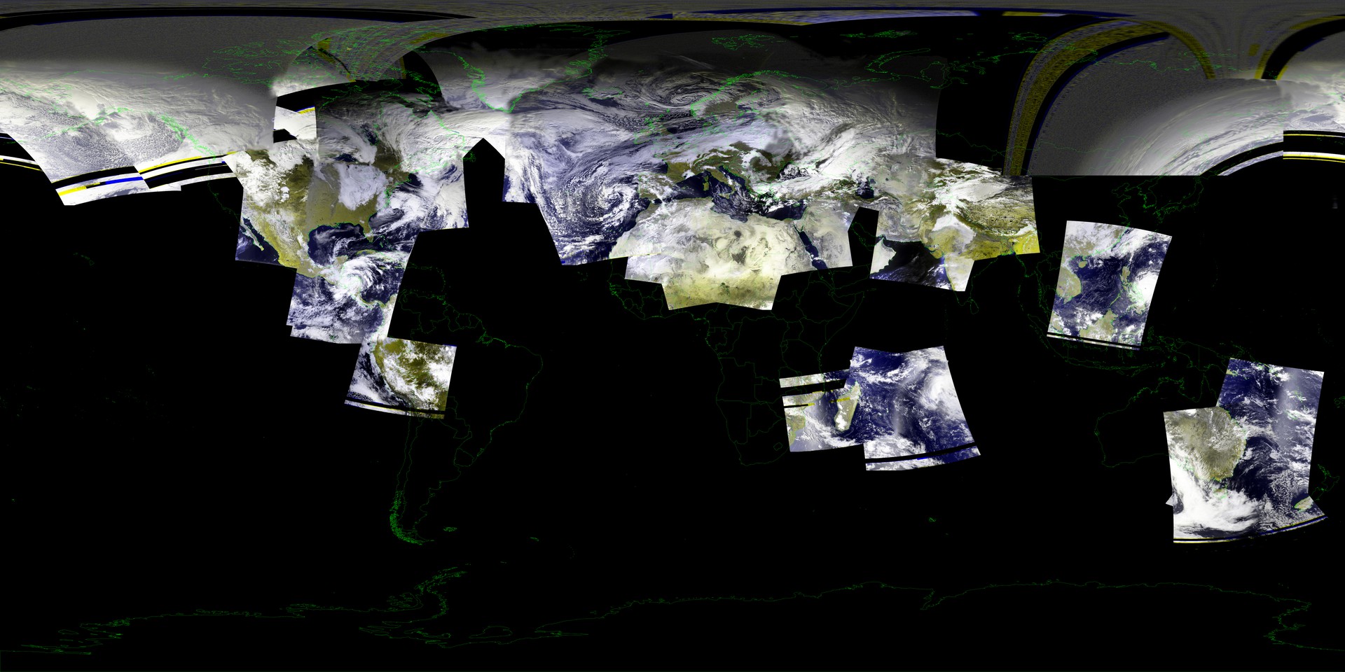 Globalna mozaika satelitarna Meteor: Międzynarodowy projekt społeczności DerekSGC i APT Group