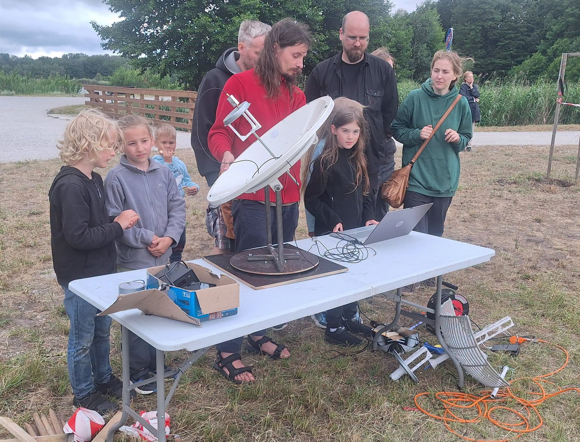 Piknik Rakietowy w Andrespolu – co łączy rakiety i radio? Telemetria i odbiór satelitarny na żywo